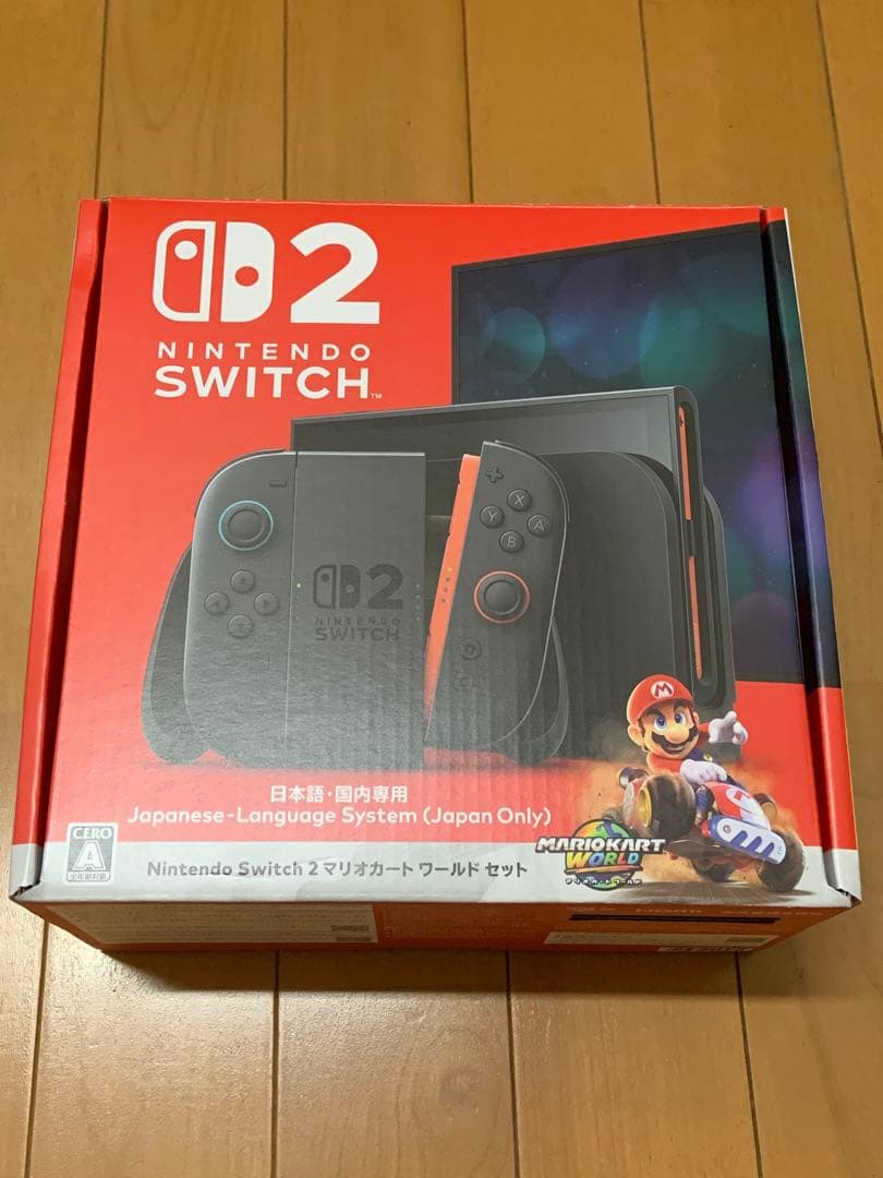Nintendo Switch 2 マリオカートワールド付き