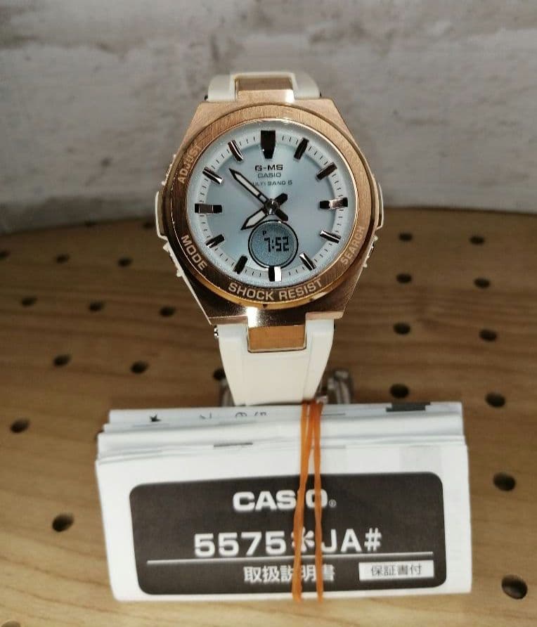 カシオ　G-MS G-shock baby-g MSG-W200G 超美品