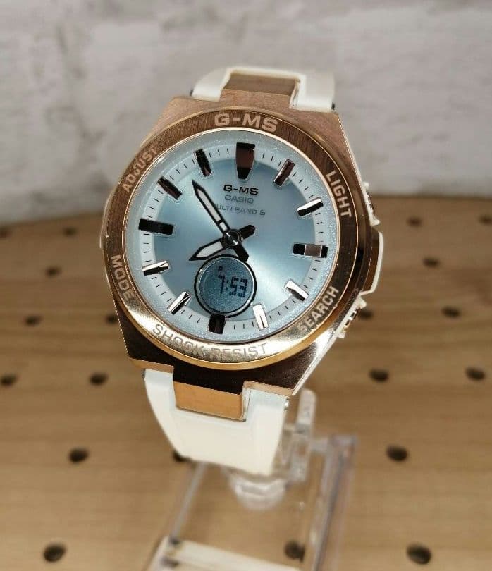 カシオ　G-MS G-shock baby-g MSG-W200G 超美品