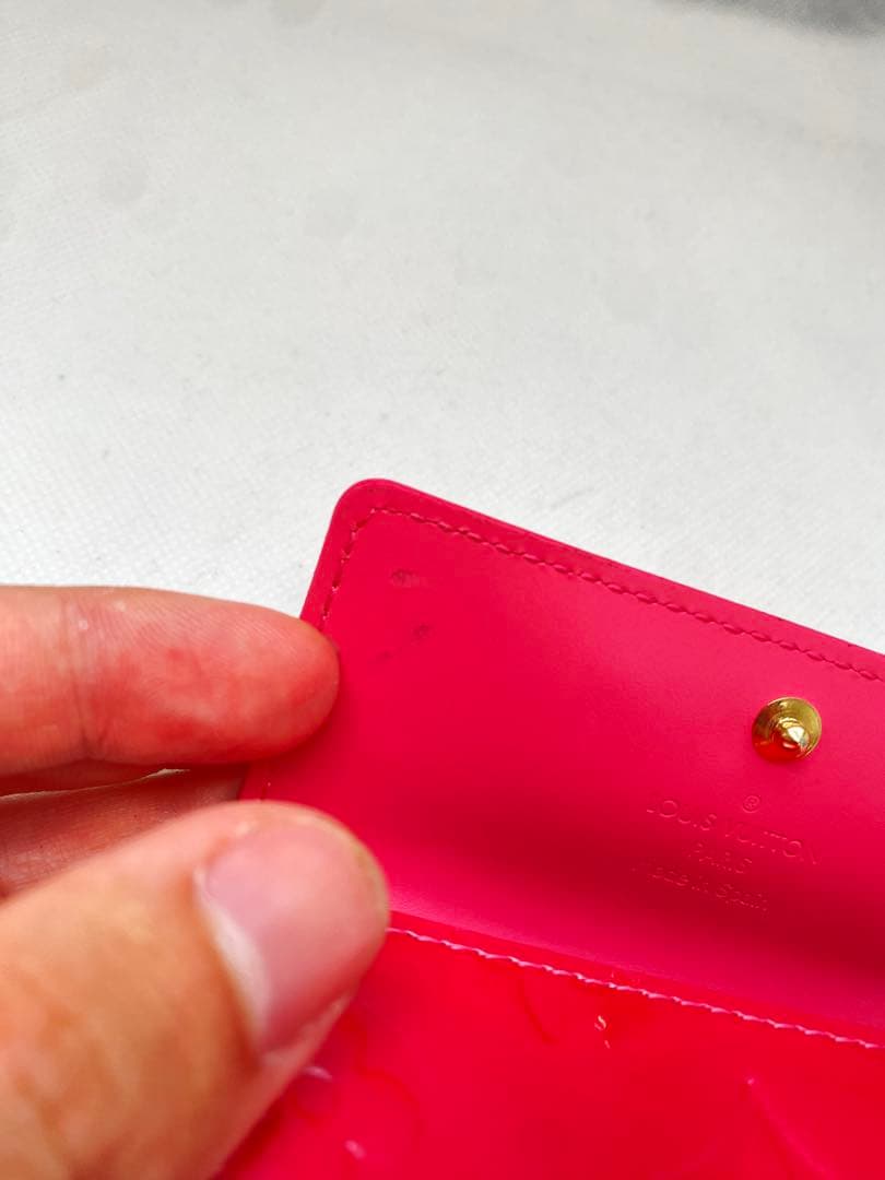 新品未使用 ルイヴィトン モノグラムヴェルニ ポムダムール ミュルティクレ4