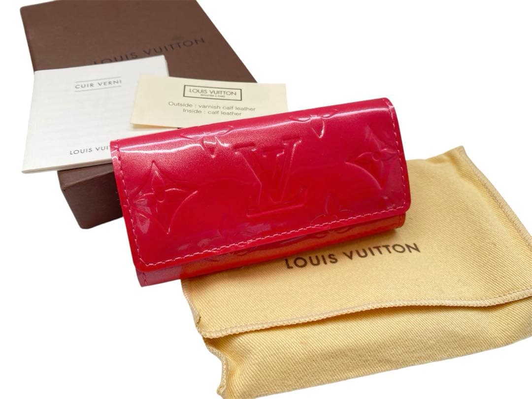 新品未使用 ルイヴィトン モノグラムヴェルニ ポムダムール ミュルティクレ4