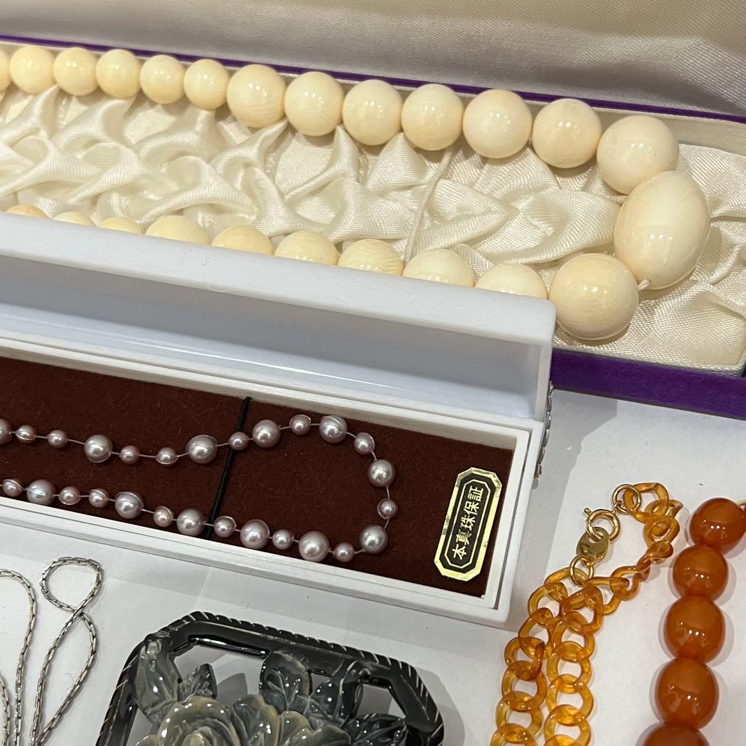 美品 アクセサリーセット⑦ネックレス・ブローチ お買い得