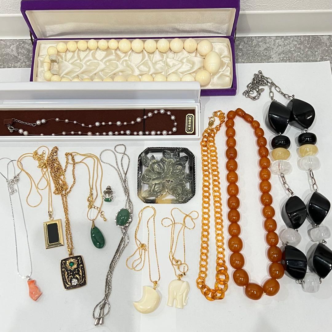 美品 アクセサリーセット⑦ネックレス・ブローチ お買い得