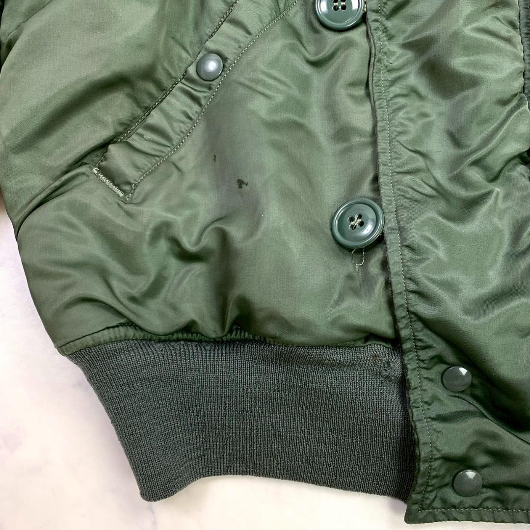 70s 米軍実物 N-2B フライトジャケット E型 M　E095