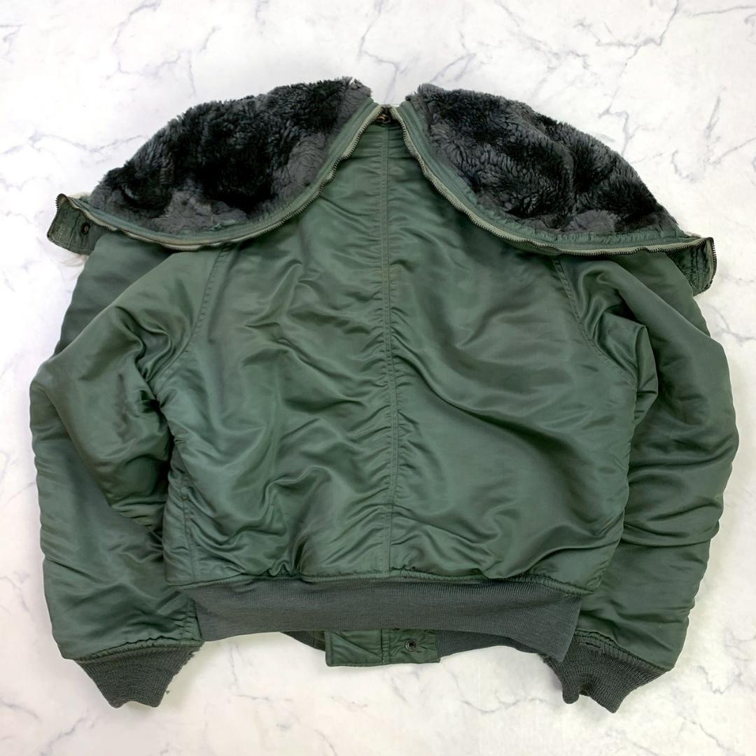 70s 米軍実物 N-2B フライトジャケット E型 M　E095