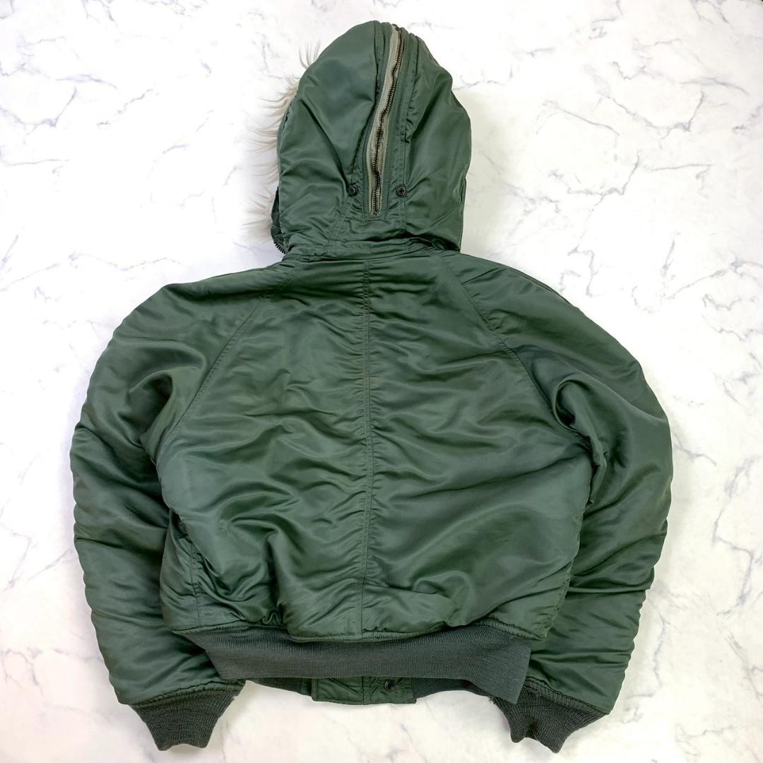 70s 米軍実物 N-2B フライトジャケット E型 M　E095