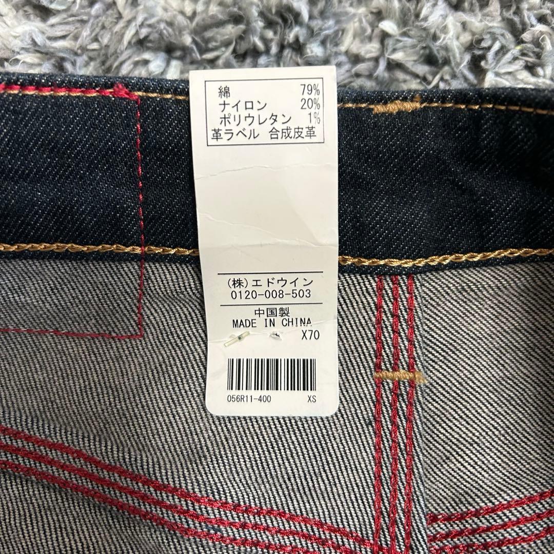 56design×EDWIN ダークデニム XSサイズ レギュラー