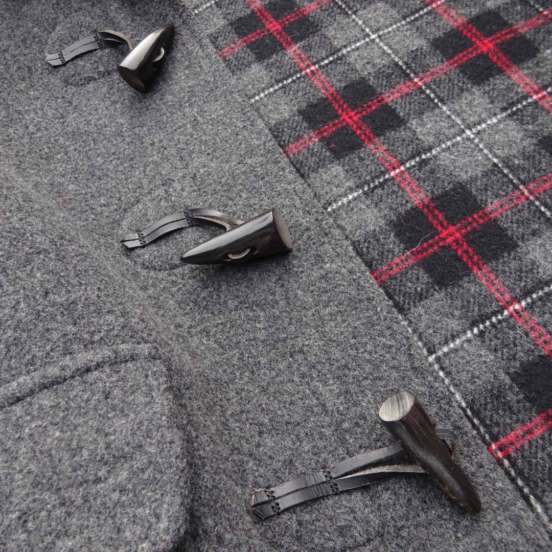 美品英国旗タグ　グロバーオール ダッフルコート38イギリス製クラシック㈱大丸