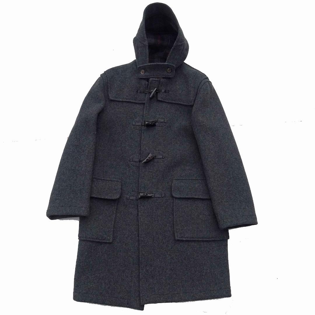 美品英国旗タグ　グロバーオール ダッフルコート38イギリス製クラシック㈱大丸