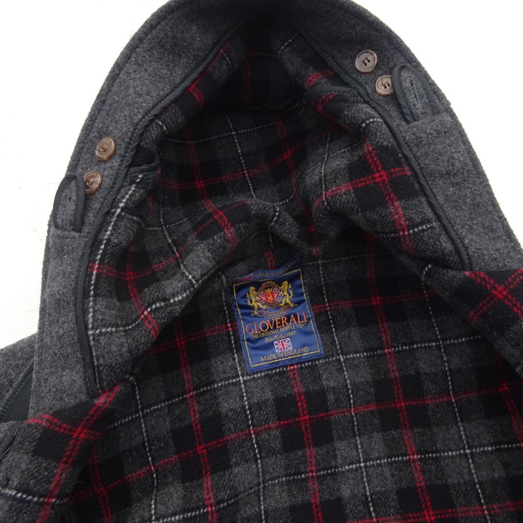 美品英国旗タグ　グロバーオール ダッフルコート38イギリス製クラシック㈱大丸