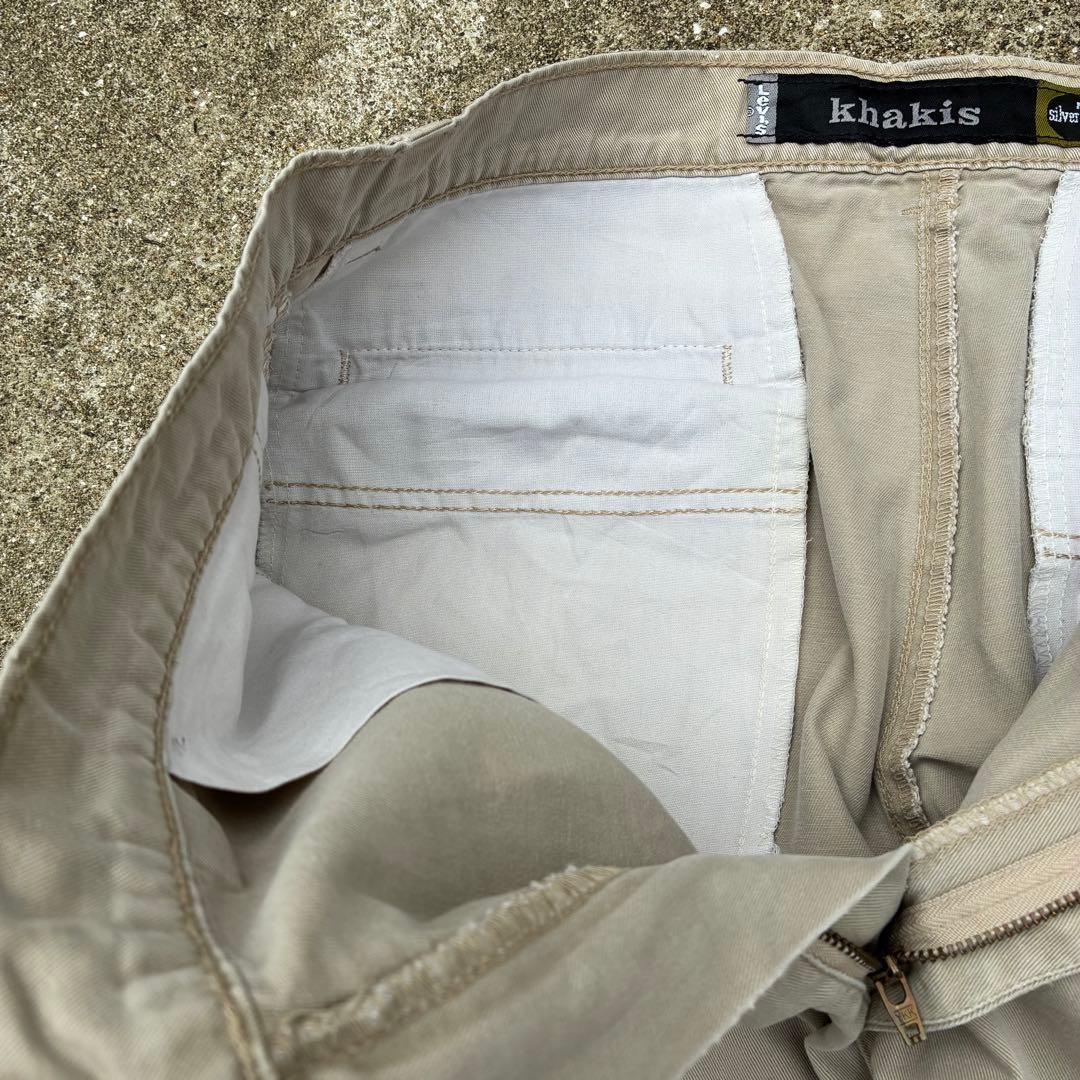 90s USA製 Levi's SILVER TAB KHAKIS 極太