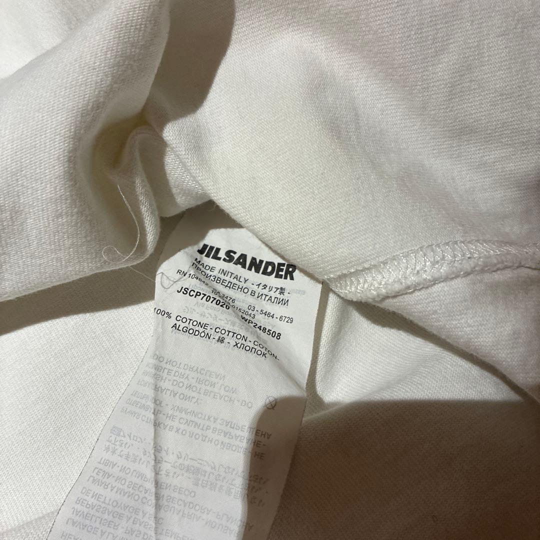 JIL SANDER ホワイト オーバーサイズ Tシャツ