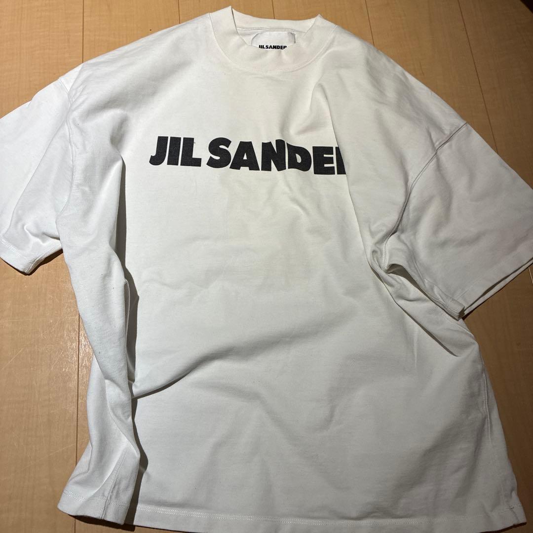 JIL SANDER ホワイト オーバーサイズ Tシャツ