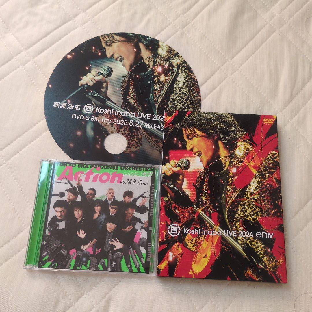 Koshi Inaba en4 DVD＋Action(CD.BD)