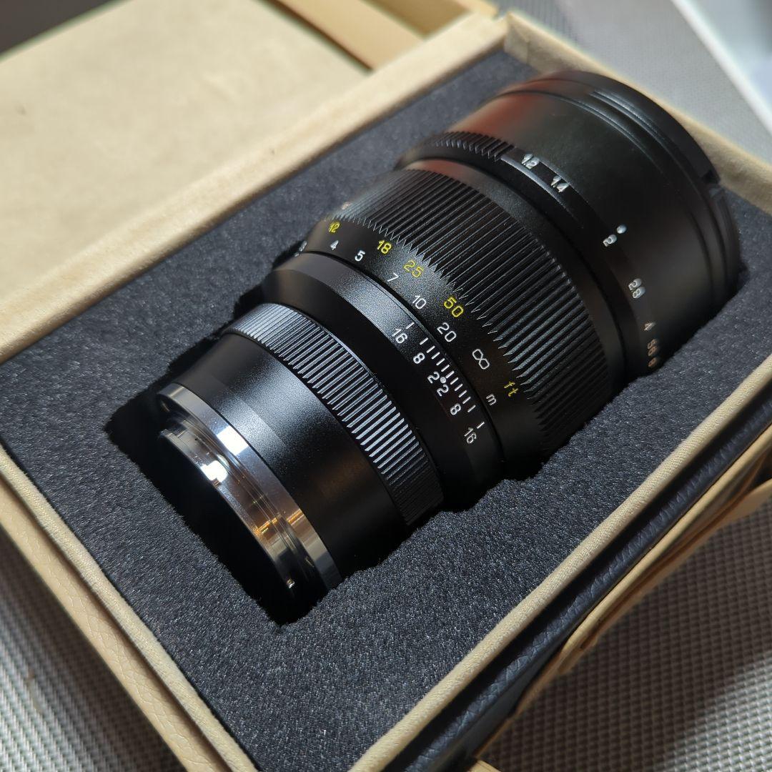 中一光学 SPEEDMASTER 85mm F1.2 Eマウント 単焦点レンズ