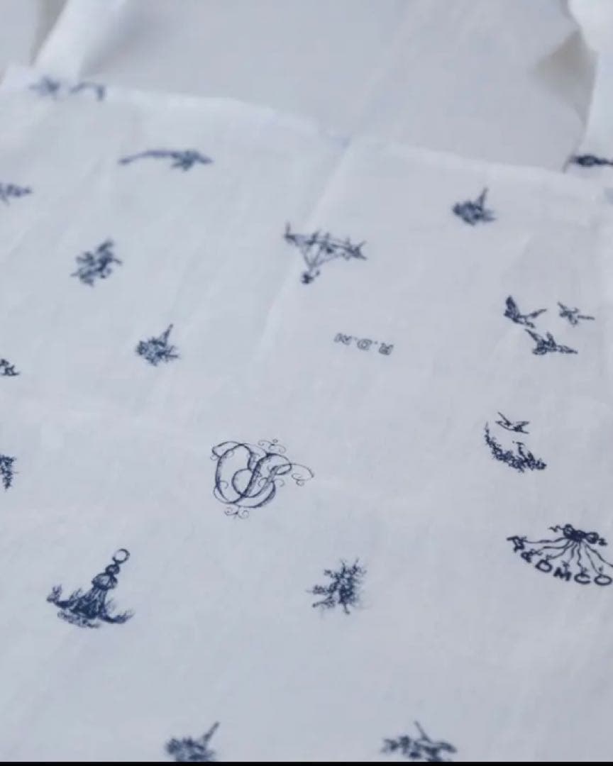 オールドマンズテーラーエプロンR&D.M.Co- モノグラムエプロン