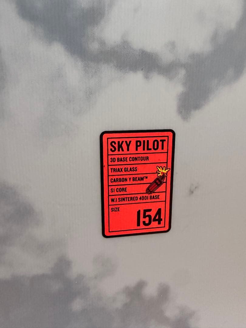 25-26 K2 skypilot スカイパイロット 154 スノーボード 美