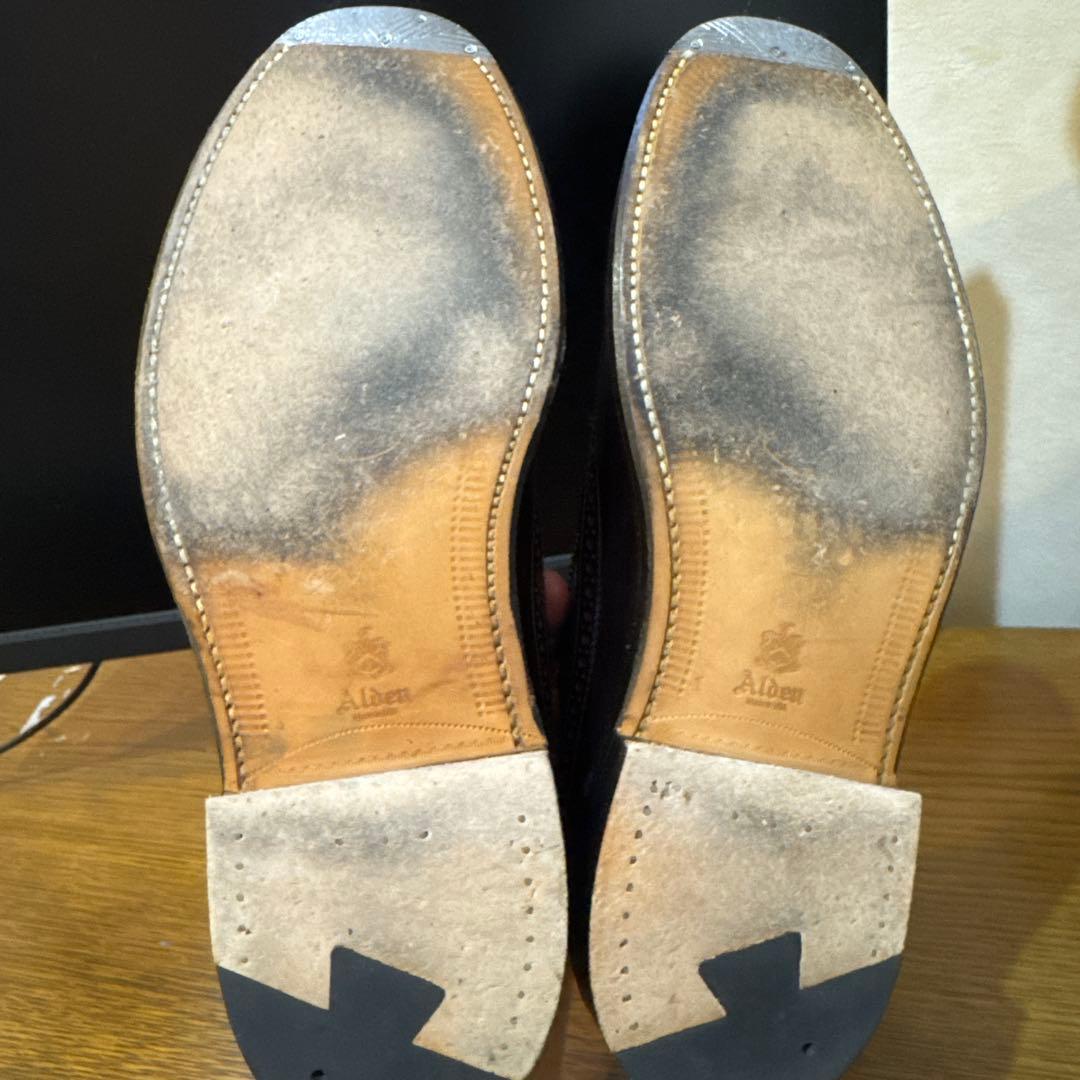 【極美品】Alden オールデン975 ロングウィングチップ8D コードバン