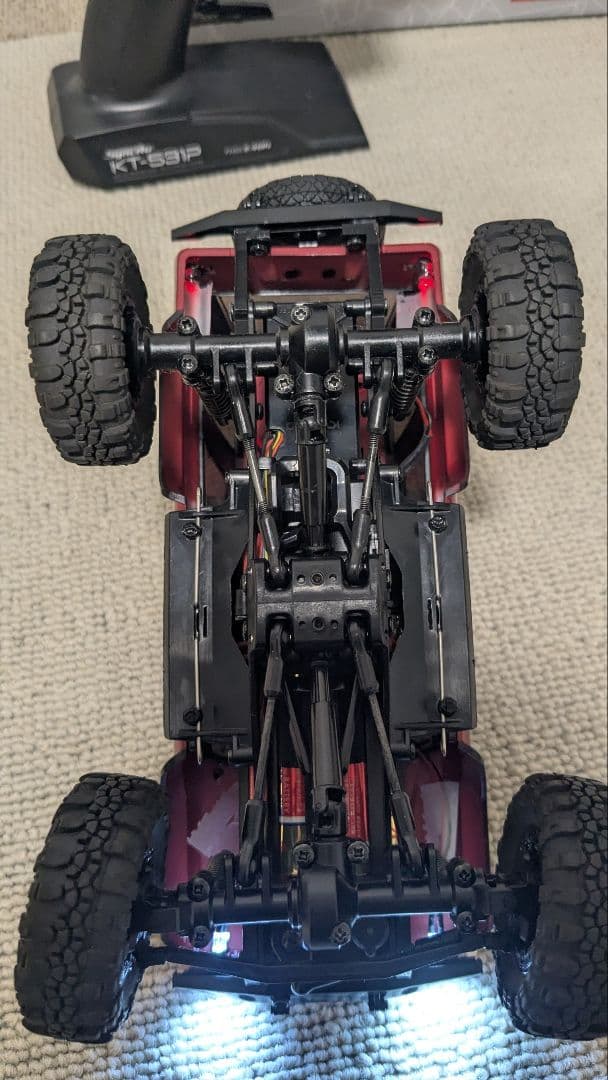 ミニッツMINI-Z 4x4 4ランナー ライト　リフト・インチアップ