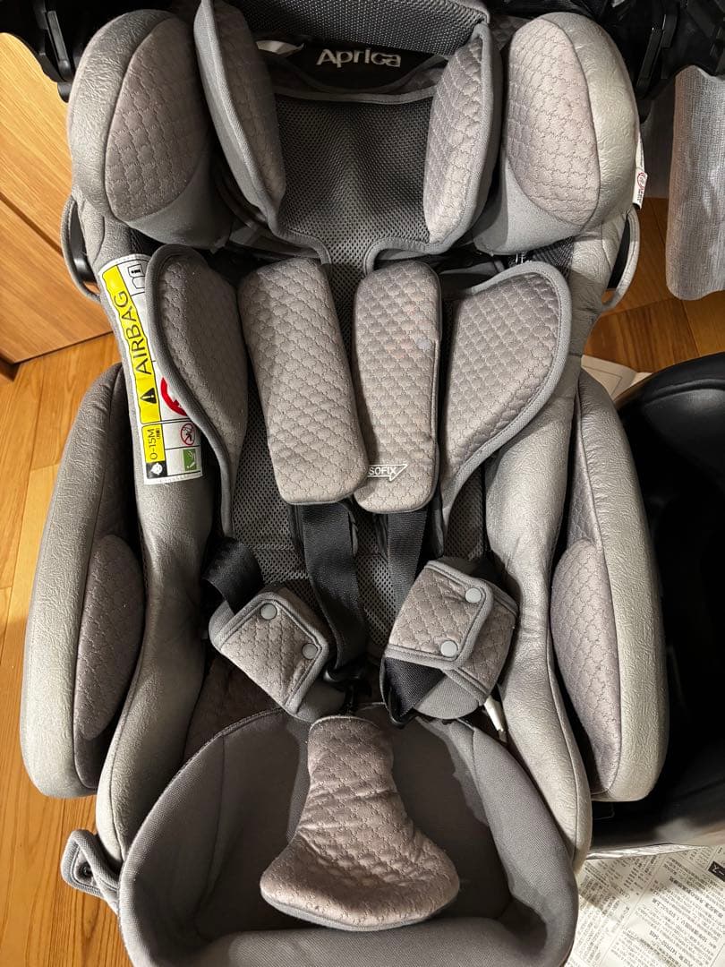 【美品】Apricaフラディアグロウ ISOFIX プレミアム360°セーフティ