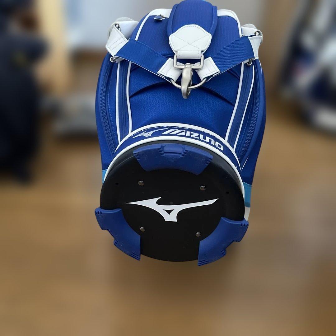 Mizuno ゴルフキャディバッグ 青/白