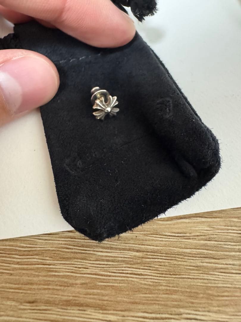 【インボイス付き】CHROME HEARTS CHプラス　ピアス