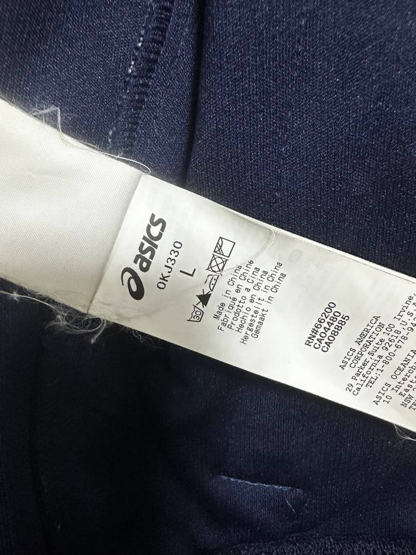 Onitsuka Tiger トラックジャケット　刺繍虎　Lサイズ