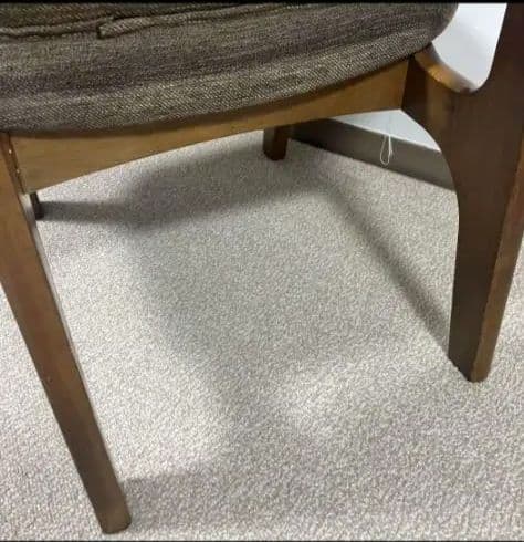 本日限定値下げ！ニトリダイニングチェアNシールドファブリックペットなし禁煙１脚