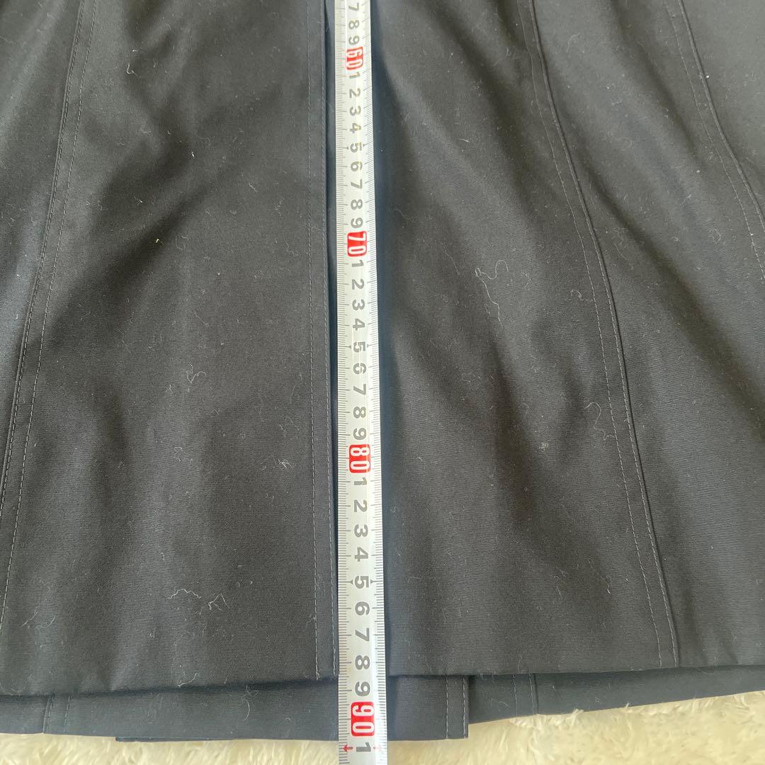 【美品】バーバリーロンドン　トレンチコート　ノバチェック　ネイビー　M