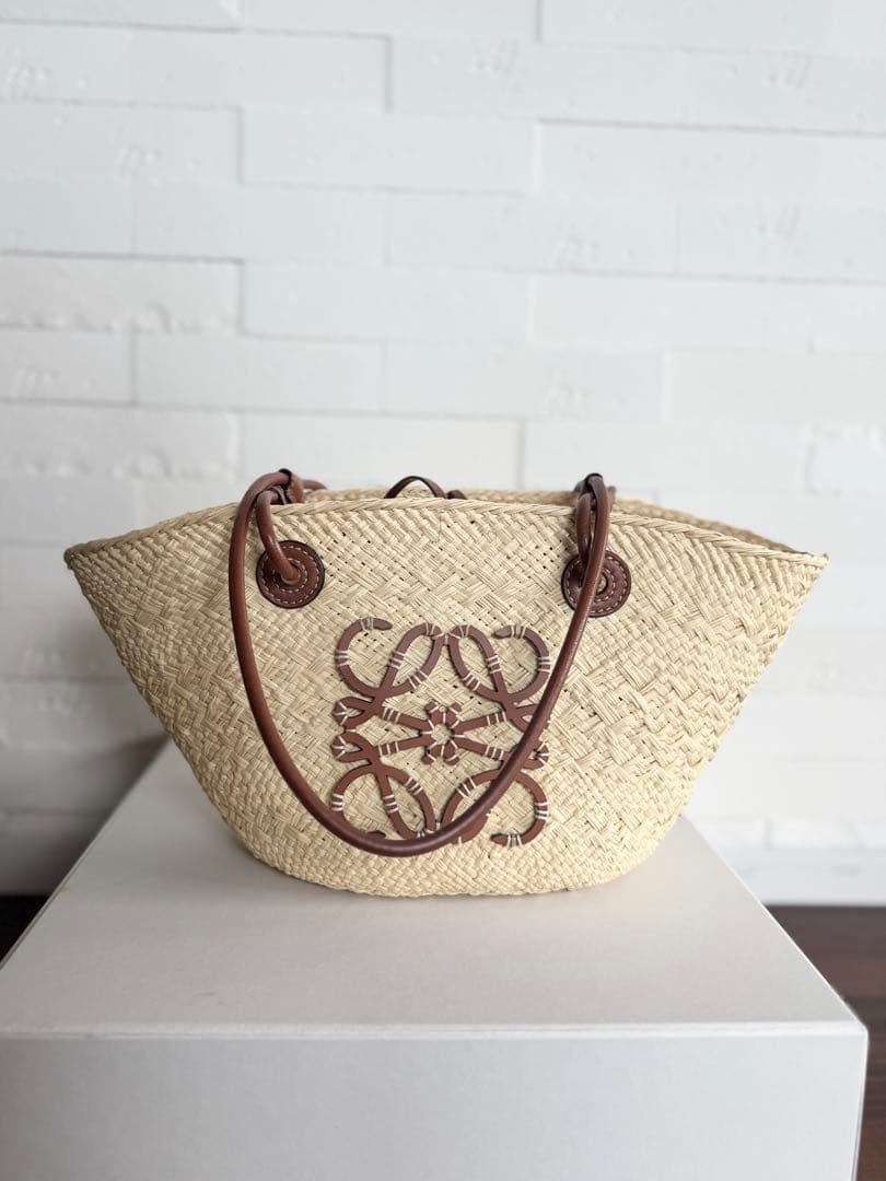 LOEWE ロエベ アナグラムバスケット スモール カゴバッグ