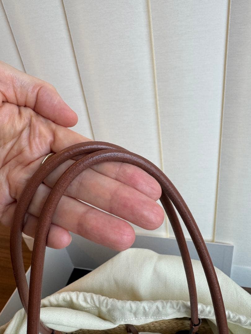 LOEWE ロエベ アナグラムバスケット スモール カゴバッグ