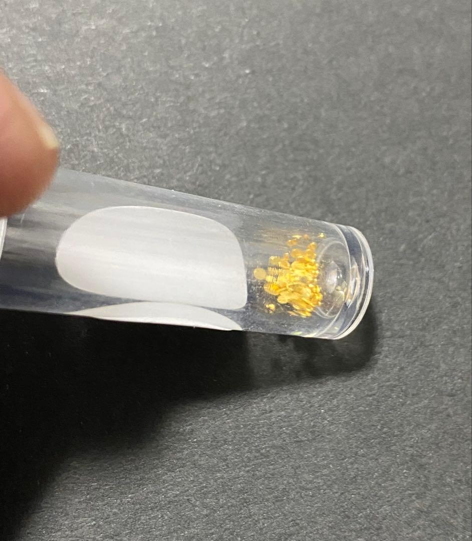 砂金　約103粒　24K 土肥金山　湯の奥金山