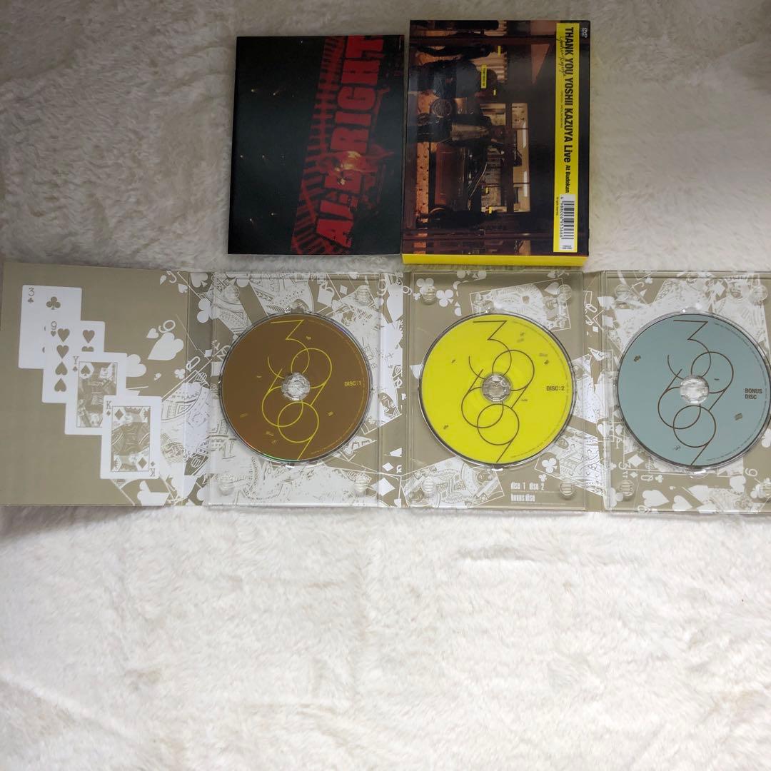 吉井和哉 LIVE DVD ３組セット LIVELIVELIVE初回限定版他