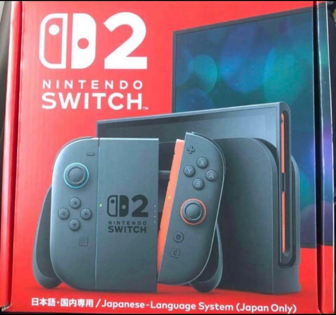 Nintendo Switch 2 日本語・国内専用 保証書添付用レシート付き
