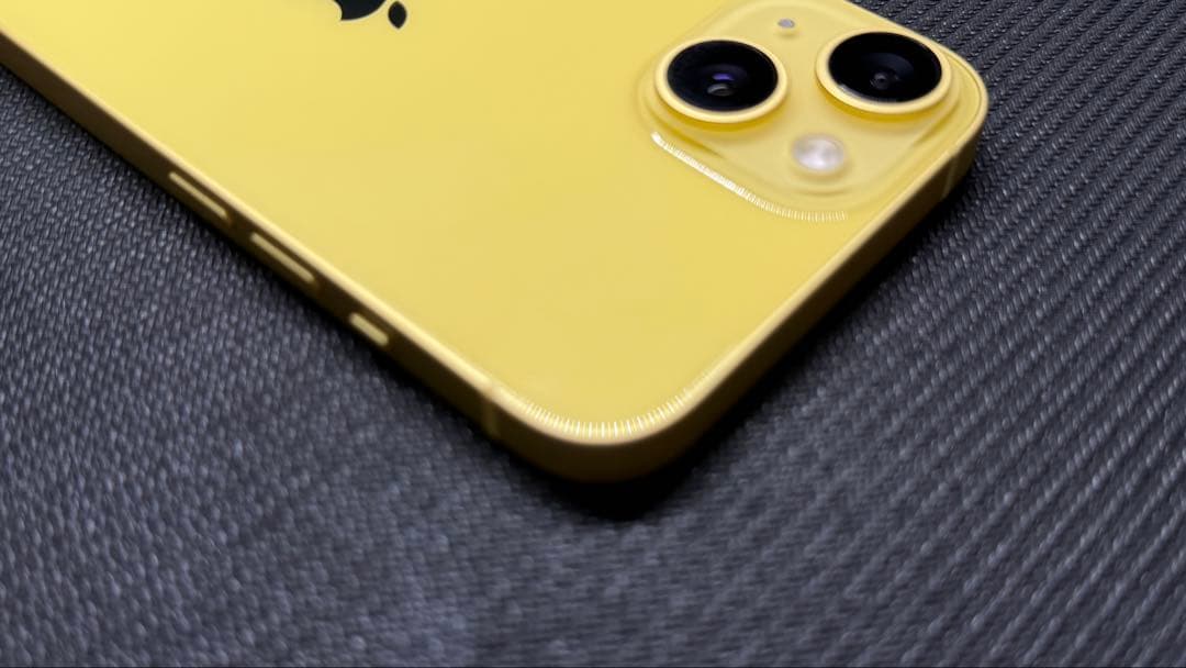 iPhone 14 イエロー　128GB 極美品