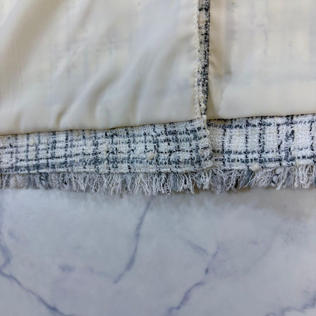 新品未使用 2024年発売 theory luxe ツイード ジレ M