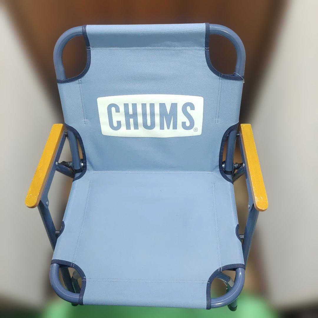 良品　CHUMS チャムス　バックウィズチェア　ブルー/ネイビー