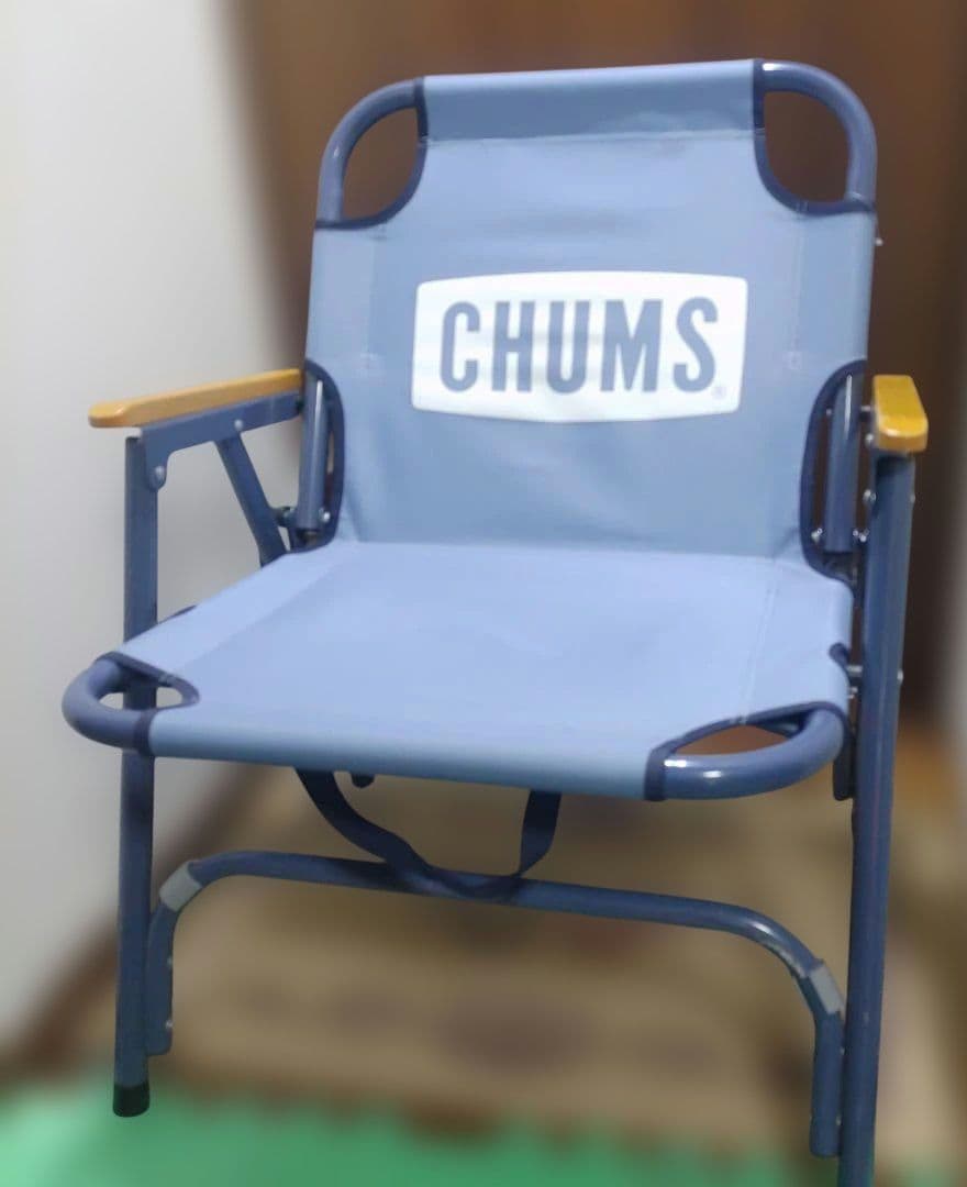 良品　CHUMS チャムス　バックウィズチェア　ブルー/ネイビー