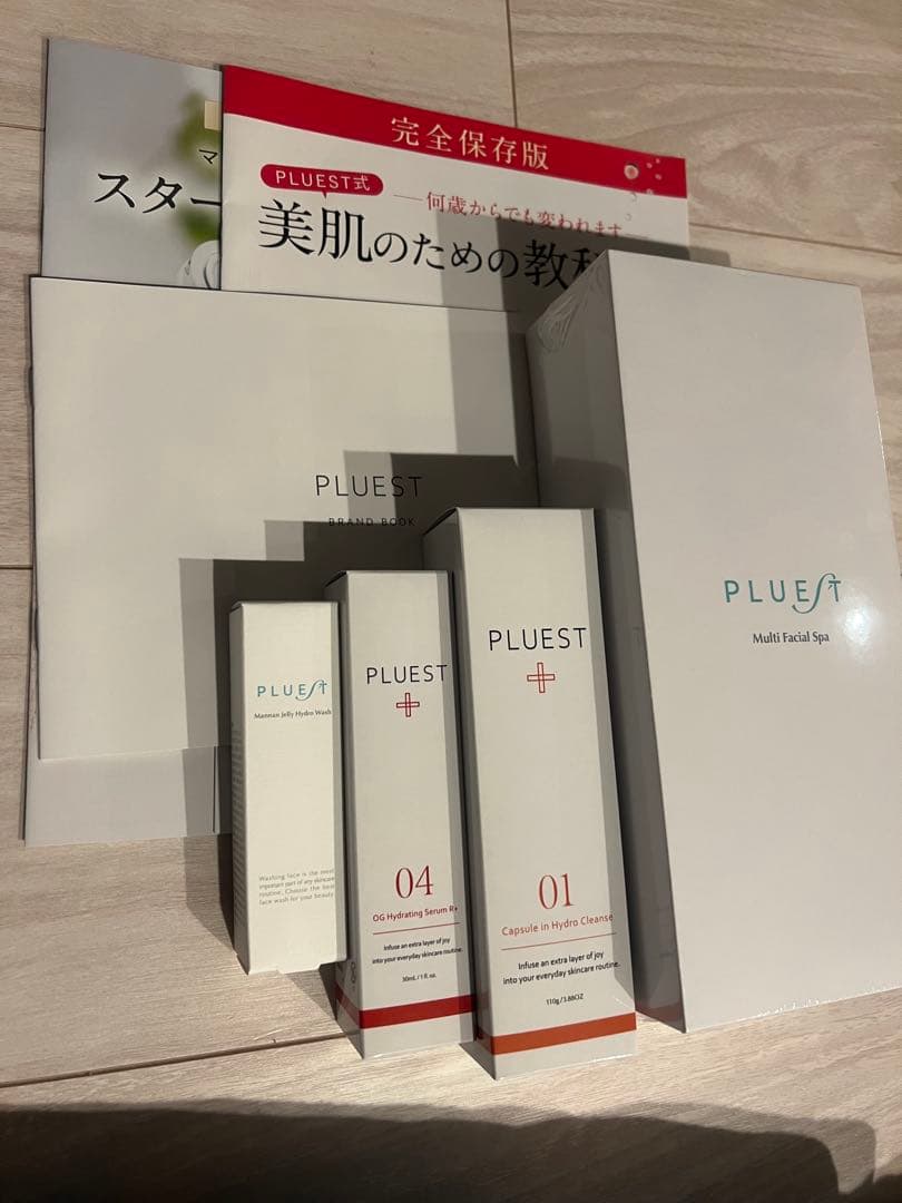 PLUEST Multi Facial Spa 01 04セット