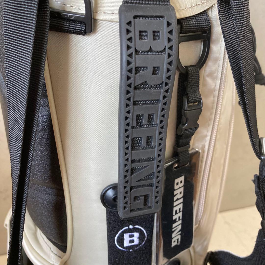 ⛳️極美品 ブリーフィング ゴルフ CR-4 #02 キャディバッグ 薄茶