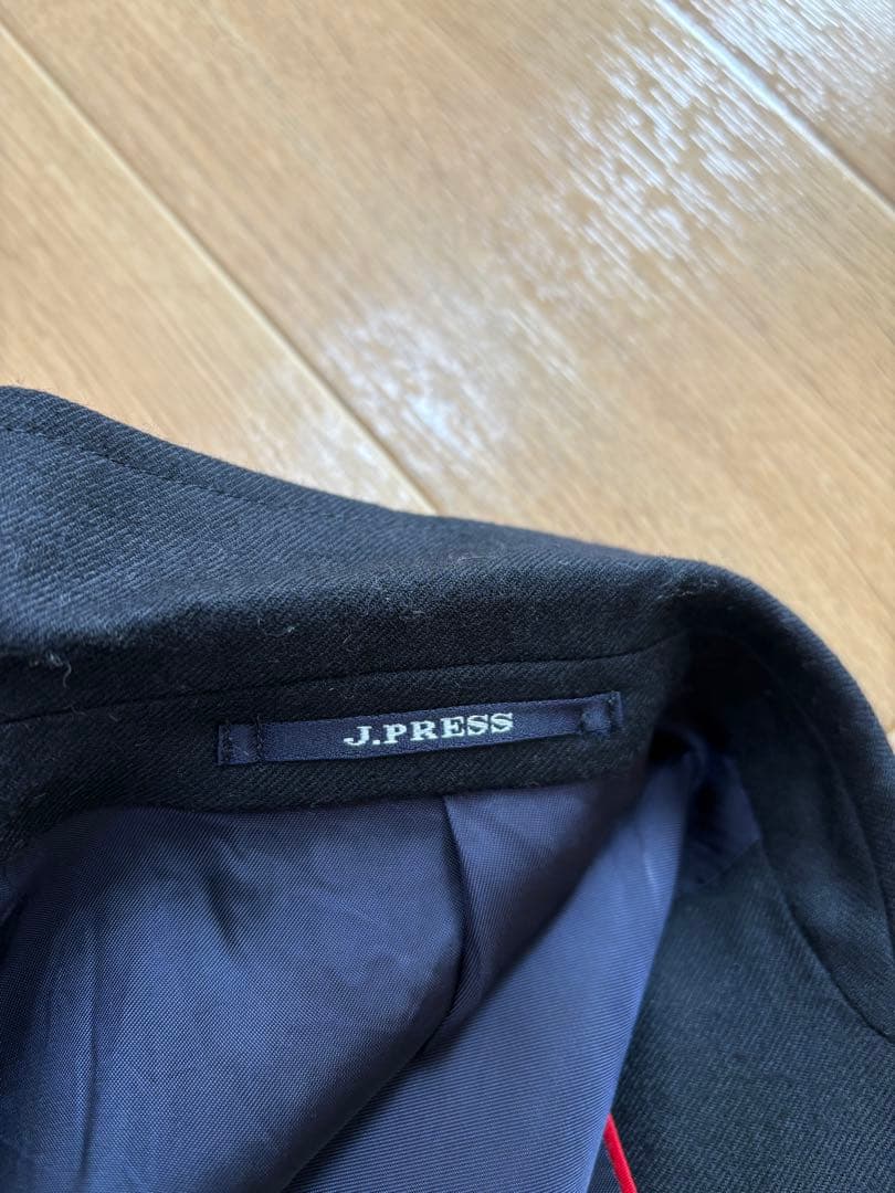 K*N様 未使用に近い　jプレス メリノウールフランネル　ネイビーブレザー　金ボ