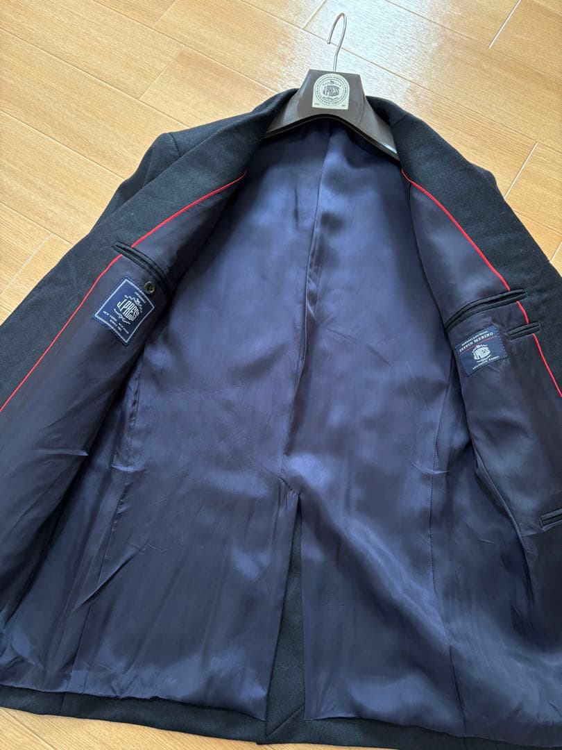 K*N様 未使用に近い　jプレス メリノウールフランネル　ネイビーブレザー　金ボ