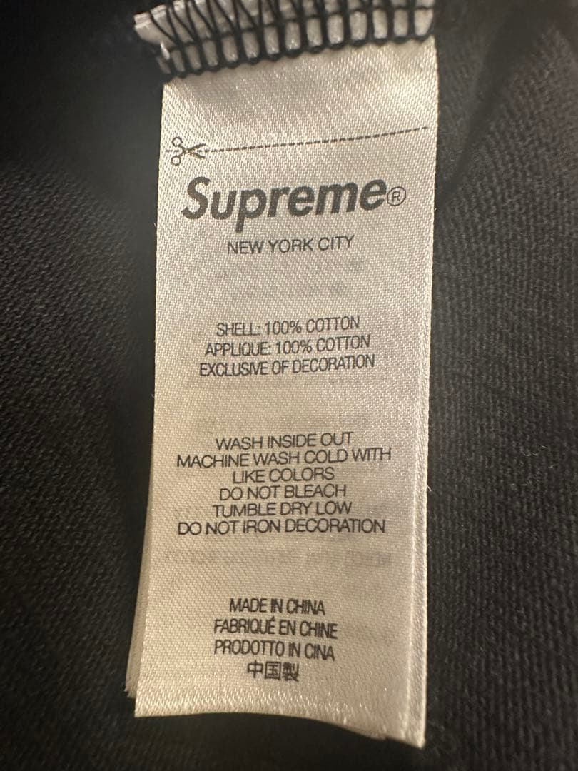 Supreme ポロシャツ M 黒