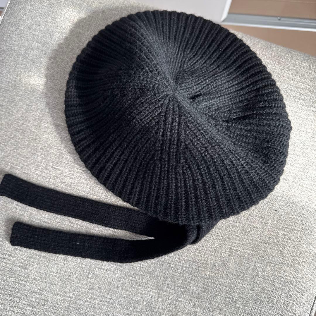 完売品　vakt. ベレー帽　ブラック