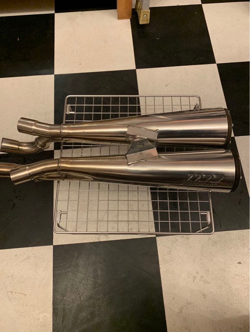 SUPERTRAPP ステンレスマフラー 2本セット　VMAX