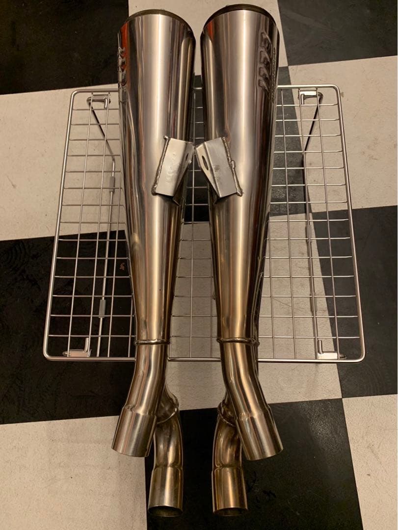 SUPERTRAPP ステンレスマフラー 2本セット　VMAX