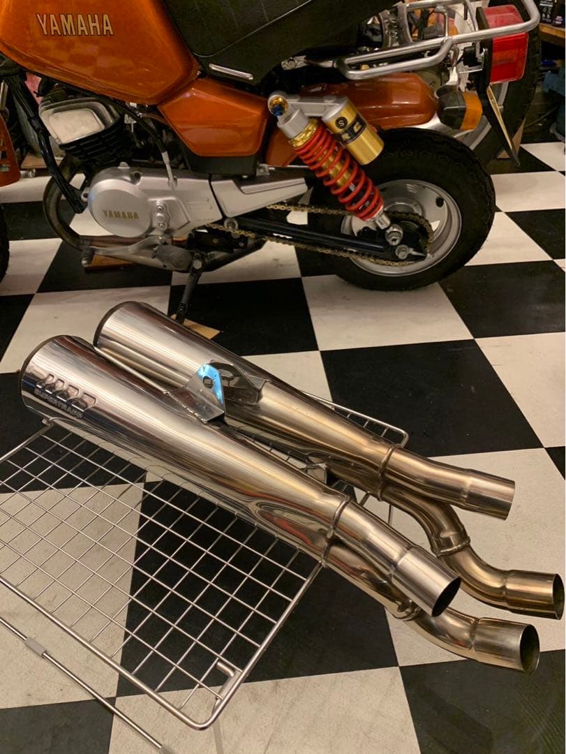 SUPERTRAPP ステンレスマフラー 2本セット　VMAX