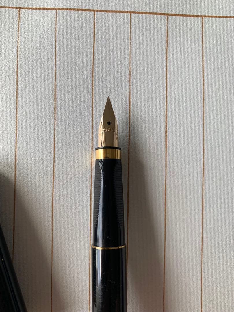 パーカー75 ブラック 14Kペン先 万年筆