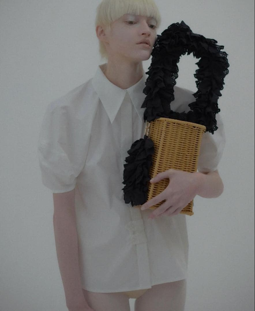 Bibiy MILLIE BASKET BAG BLACK ビビィ カゴバッグ