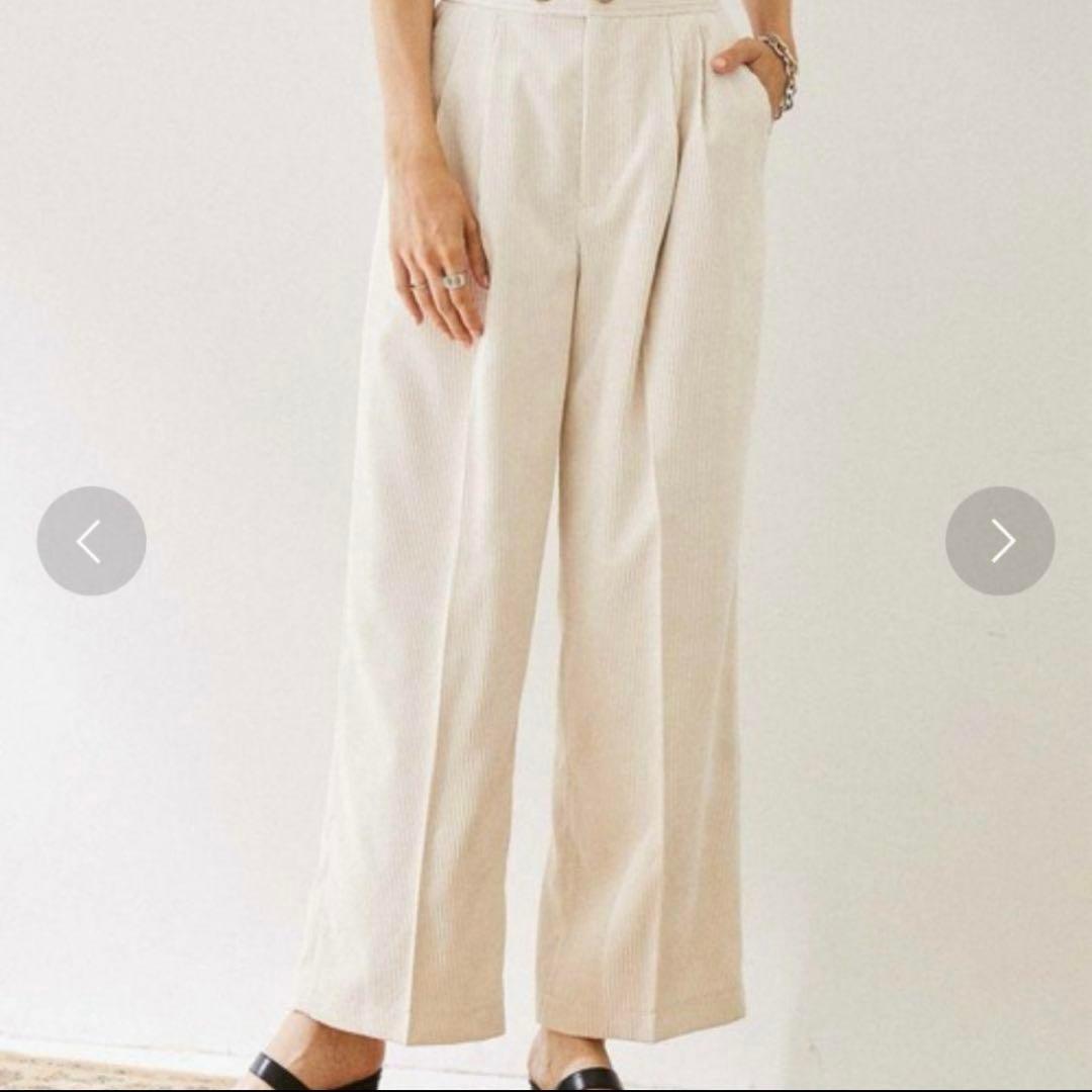 コーデュロイジャケット＆パンツ セットアップ　パープル